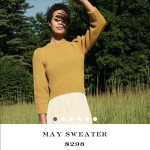 DOEN MAY SWEATER -- MUSTARD